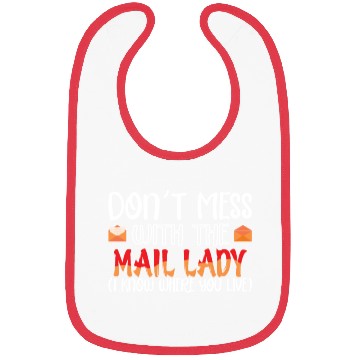 Discover Postal Worker Mail Lady Mail Carrier Postal Bibs