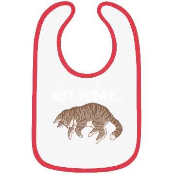 Discover Nope Lazy Cat Lover Bibs