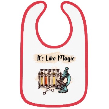Discover Science it's like magic, back to school Bibs