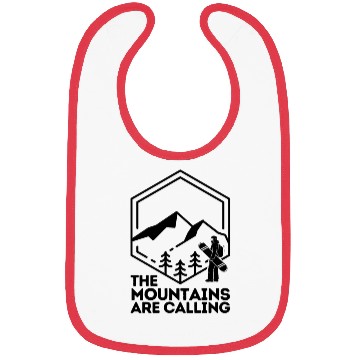 Discover The Mountains Are Calling Snowboard Bibs