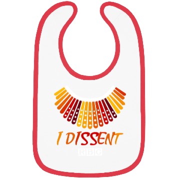 Discover I dissent RBG Bibs