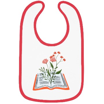 Discover Flowers Growing From Book Bibs
