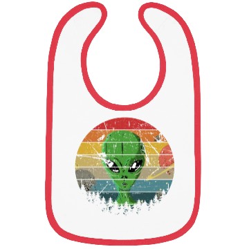 Discover Alien Gift Extraterrestrial UFO AREA 51 Sci-fi Bibs