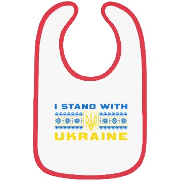Discover I STAND WITH UKRAINE BLUE-YELLOW Bibs