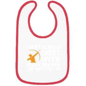 Discover Archery Saying Bibs