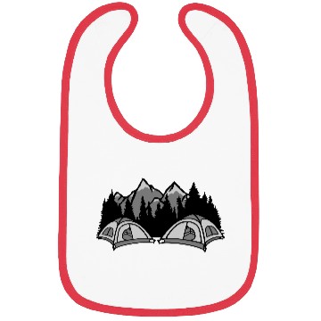Discover forest camper outdoor live Bibs
