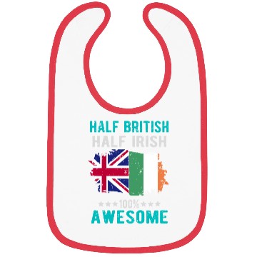 Discover Half British Half Irish Bibs