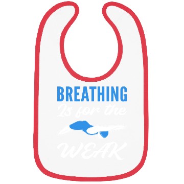 Discover For the Weak Swim Coach Gift Bibs