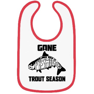 Discover Gone Fishing Trout Season Bibs