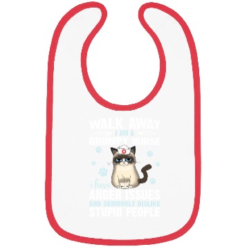 Discover Walk Away I Am A Grumpy Nurse I Have Anger Issues Bibs