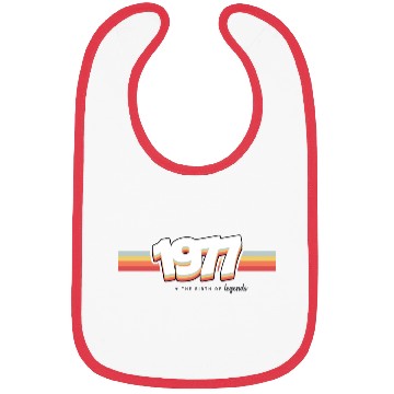 Discover 1977 the birth of legends Bibs