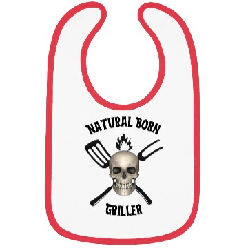 Discover Natural Born Griller Bibs