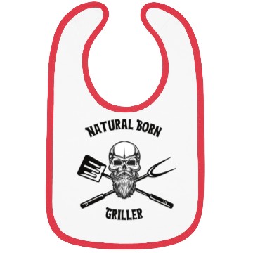 Discover Natural Born Griller Bibs