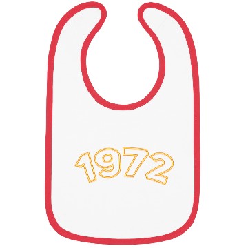 Discover 1972 Year Yellow Bibs