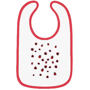 Discover Ladybug or beetle Bibs