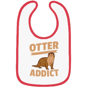 Discover Otter Addict Sea Otters Bibs
