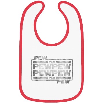 Discover Pew Pew Pew Bibs