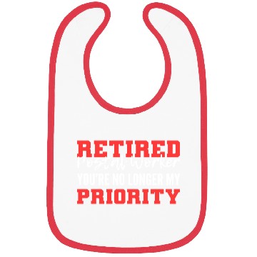 Discover Retired Postal Worker Retired Mailman Gift Bibs
