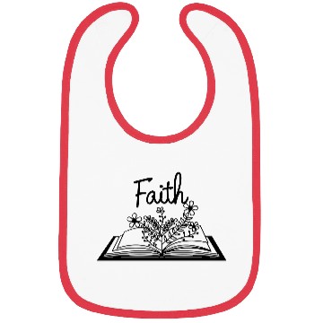 Discover Faith Book with wild Flower Bibs