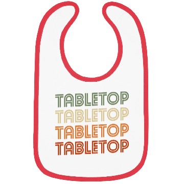 Discover Tabletop Dice Parlor Game Bibs