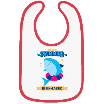 Discover Learn To Swim Because Swimming Is Fin-Tastic Bibs