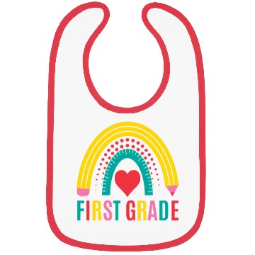 Discover First Grade Back to School Teacher Bibs