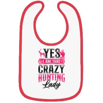 Discover Buck Deer Hunting Hunter Girl Bibs