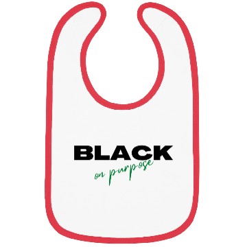 Discover Black on Purpose Bibs