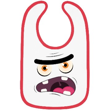 Discover Monster Face Bibs