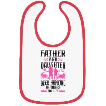 Discover Buck Deer Hunting Hunter Father Bibs
