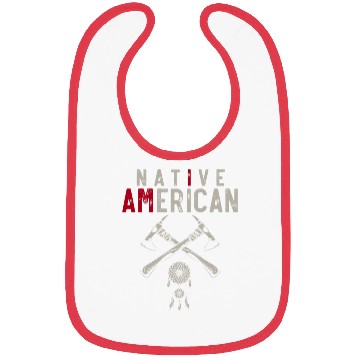 Discover Native American Axe Traditional Dreamcatcher Feath Bibs
