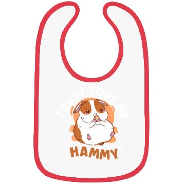 Discover Hamster Fan Hamster Lover Hamsters Bibs
