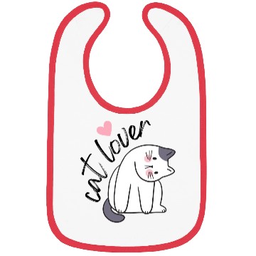 Discover Cat Lover Bibs