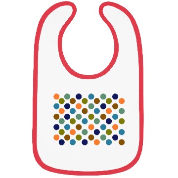 Discover Dots - 1970's Autumn Spots Bibs