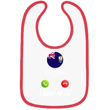Discover SAINT HELENA is calling Is calling Flag Saying Bibs