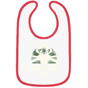 Discover Buck Deer Hunting Hunter Retired Bibs