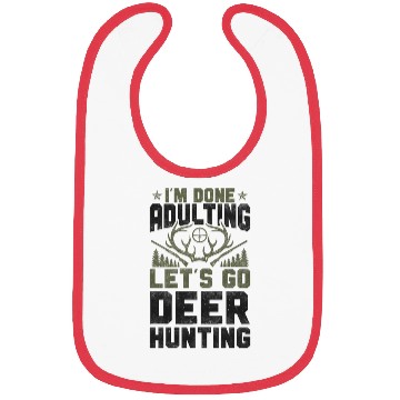 Discover Buck Deer Hunting Hunter Vintage Bibs
