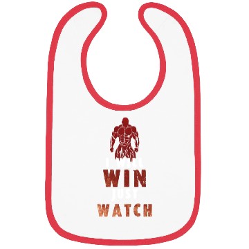 Discover I Will Win Just Watch / gym /workout /exercise Bibs