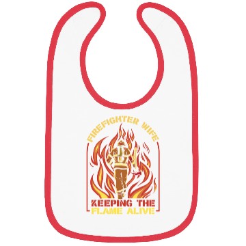 Discover Firefighter Fireman Thin Red Line Bibs