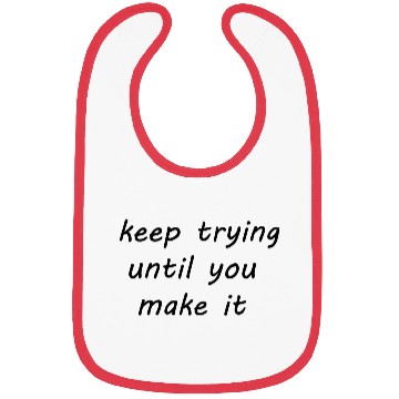 Discover keep trying Bibs