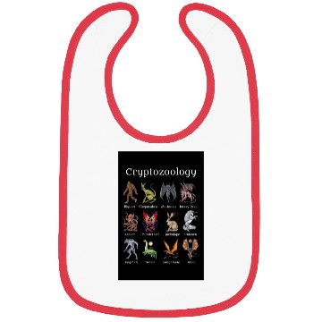 Discover Cryptozoology Cryptid Creatures Bibs