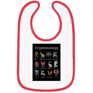 Discover Cryptozoology Cryptid Creatures Bibs