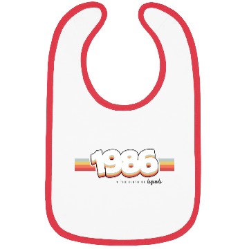 Discover 1986 the birth of legends Bibs