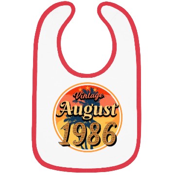 Discover Born 1986 In August Bibs