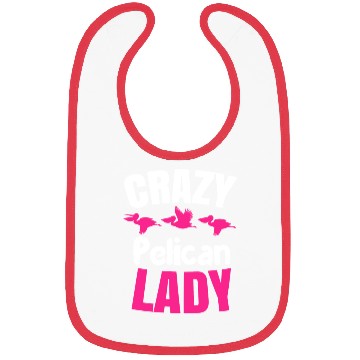 Discover Pelican Lady Birdwatching Pelican Lover Bibs