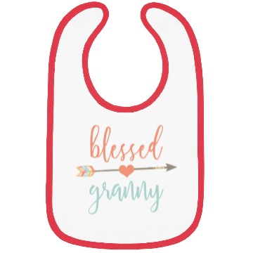Discover Cute Arrow Blessed Granny Announcement Bibs