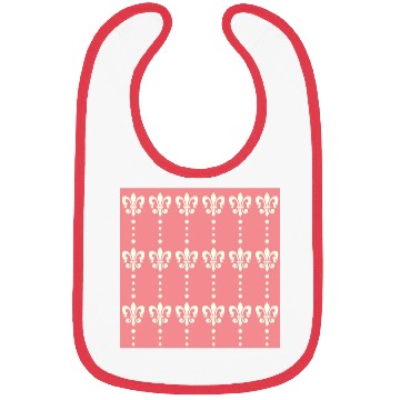 Discover Hot Pink Melted Psychedelic Pattern Bibs
