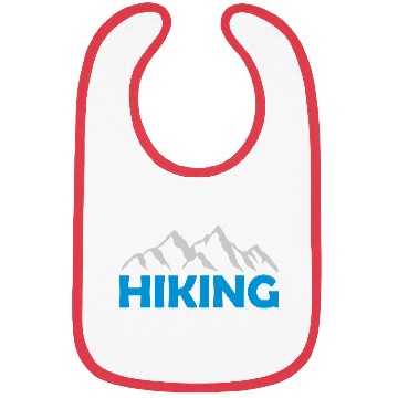 Discover Hiking mountains landscape silhouette Bibs