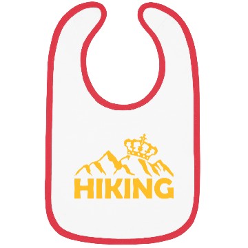 Discover Logo Hiking crown mountains Bibs