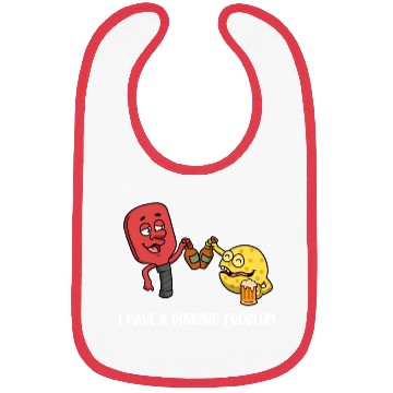Discover Dinking Problem Funny Pickleball Gift Bibs